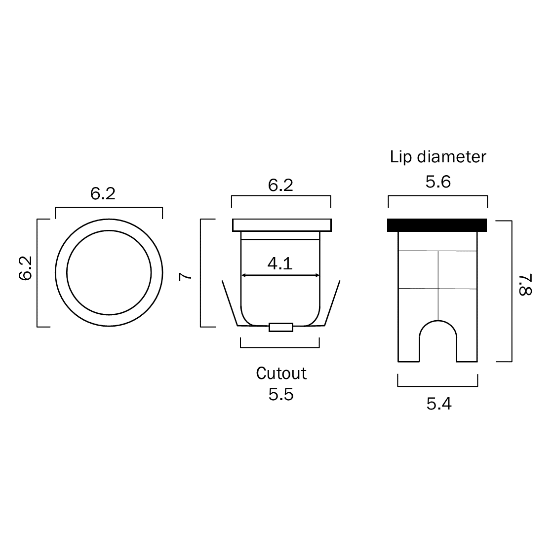 dimensions